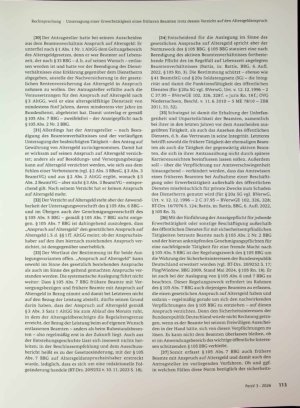 Vorschauseite 5: Zum Beamtenrecht Untersagung einer Erwerbstätigkeit eines früheren Beamten trotz dessen Verzicht auf den Altersgeldanspruch