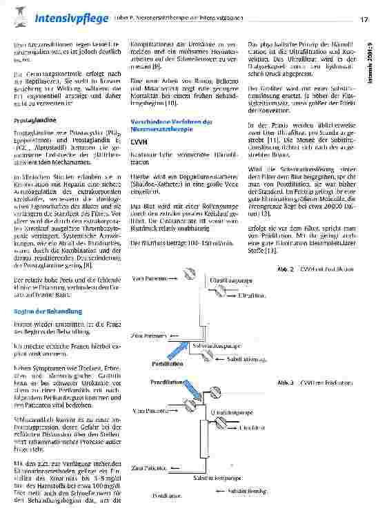 Vorschauseite 3: Nierenersatztherapie auf Intensivstationen