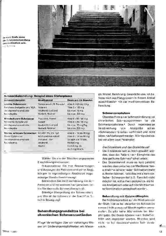 Vorschauseite 3: Professioneller Umgang in der Schmerztherapie