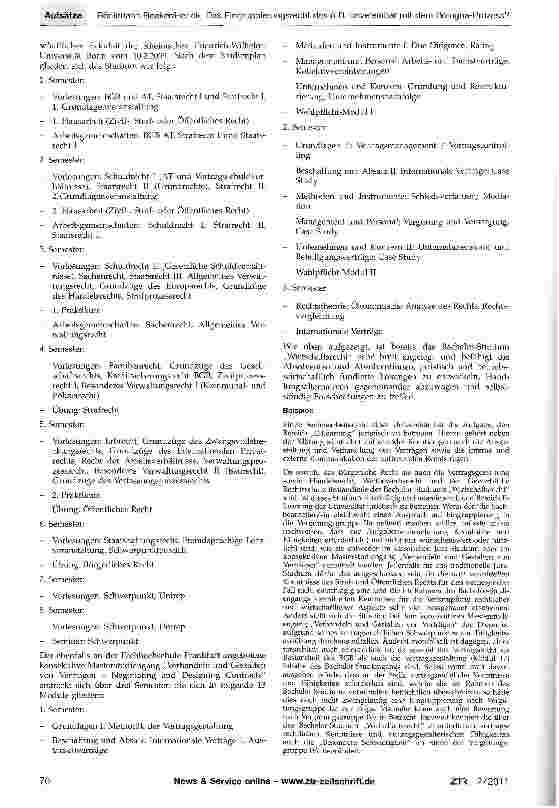 Vorschauseite 4: Das Eingruppierungsrecht des öffentlichen Dienstes unvereinbar mit dem Bologna-Prozess?