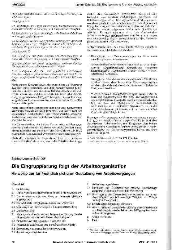 Vorschauseite 6: Das Eingruppierungsrecht des öffentlichen Dienstes unvereinbar mit dem Bologna-Prozess?