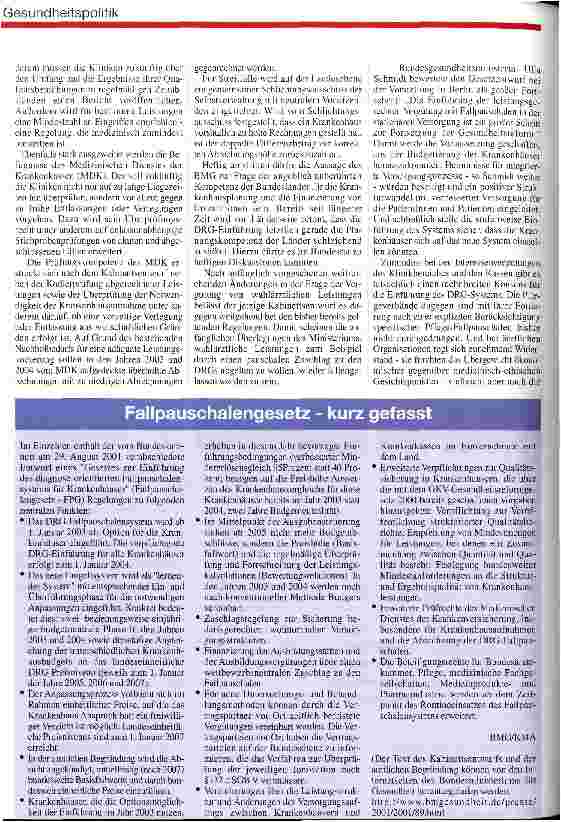 Vorschauseite 2: Vorteile für DRG-Frühstarter
