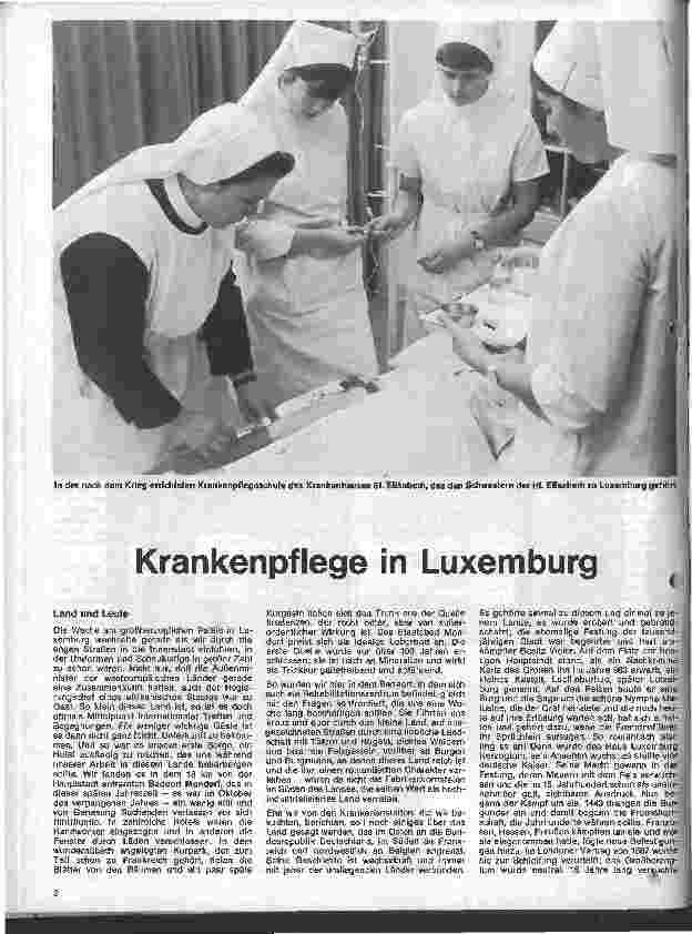 Vorschauseite 1: Krankenpflege in Luxenburg