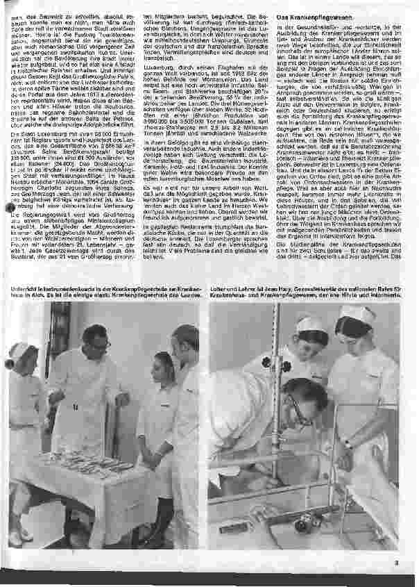 Vorschauseite 2: Krankenpflege in Luxenburg