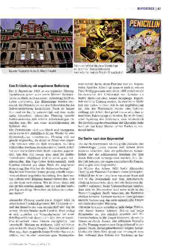 Vorschauseite 2: Die Entdeckung des Penicillins Heilender Schimmel