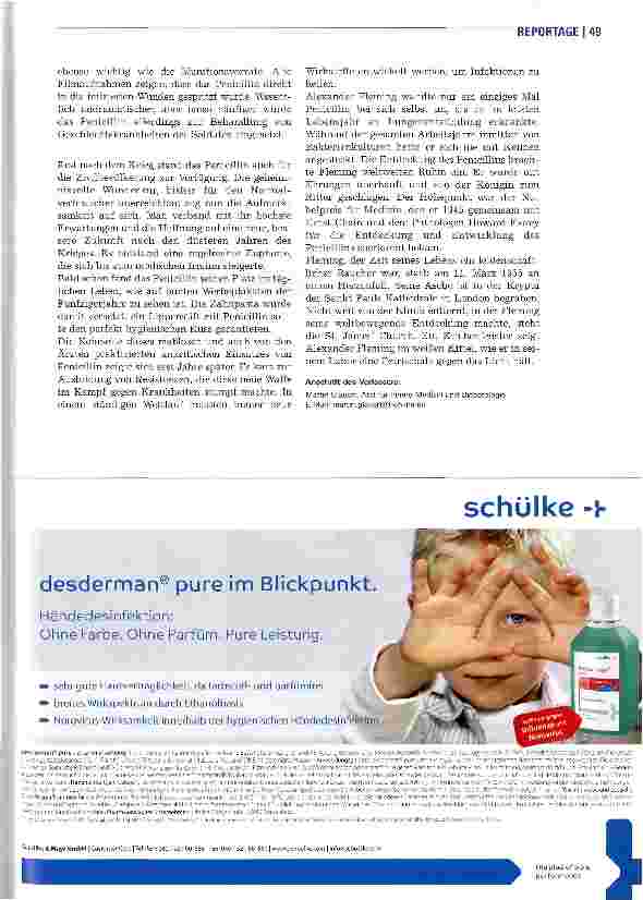 Vorschauseite 4: Die Entdeckung des Penicillins Heilender Schimmel
