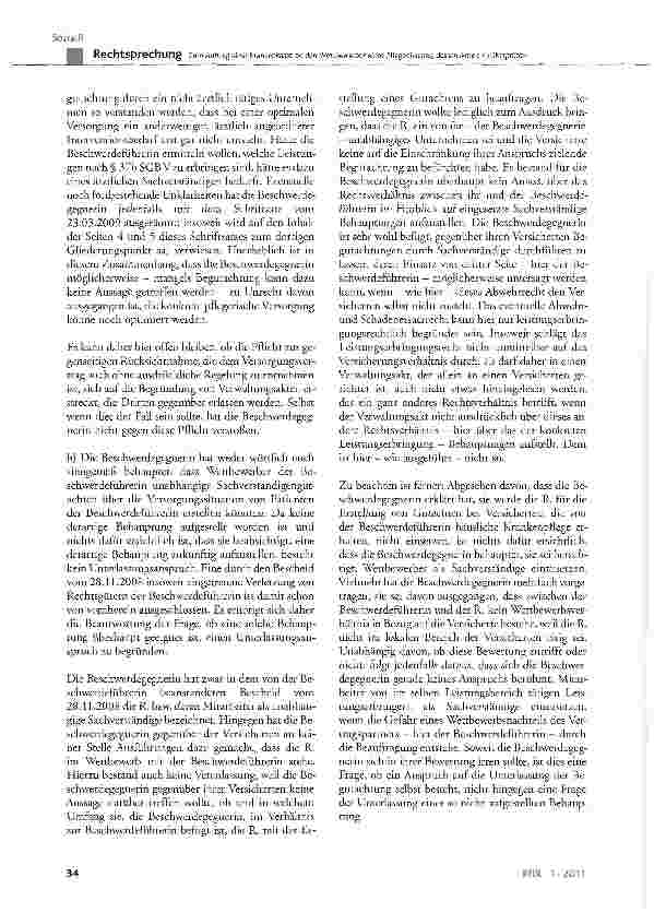 Vorschauseite 6: Zum Auftrag einer Krankenkasse an den Wettbewerber eines Pflegedienstes, dessen Arbeit zu überprüfenSGB V § 37b, § 69 Abs. 2; GWB § 19, § 20, § 21, § 33 Abs. 1; BGB § 823 Abs. 1,…