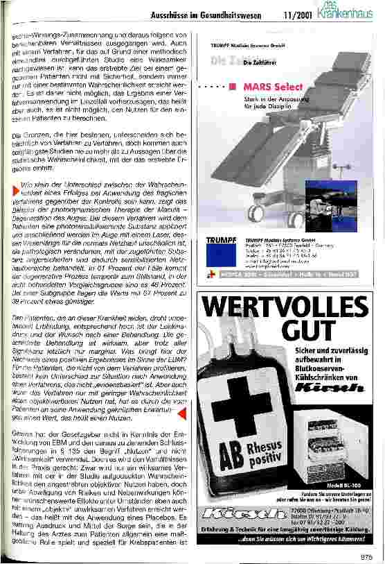 Vorschauseite 4: Mehr Ausschüsse - mehr Rationalität des Leistungsgeschehens?