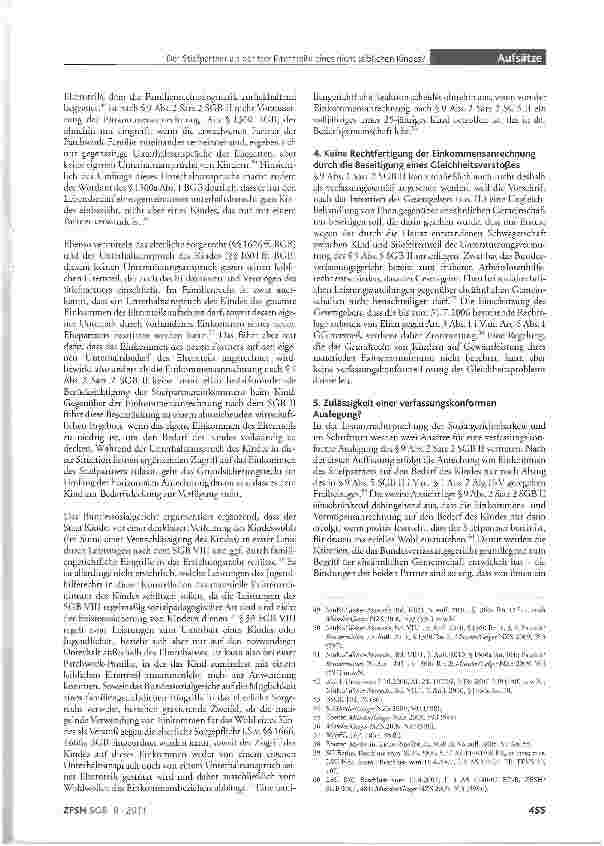 Vorschauseite 6: Der Stiefpartner als »dritter Elternteil« eines nicht leiblichen Kindes?
