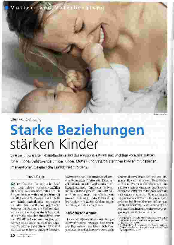 Vorschauseite 1: Starke Beziehungen stärken Kinder