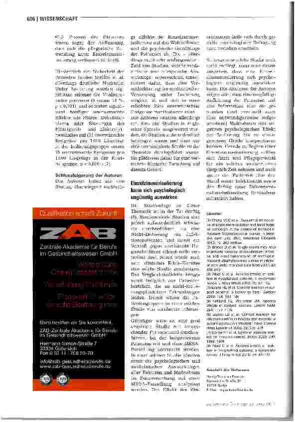 Vorschauseite 3: Folgen der „Einzelhaft