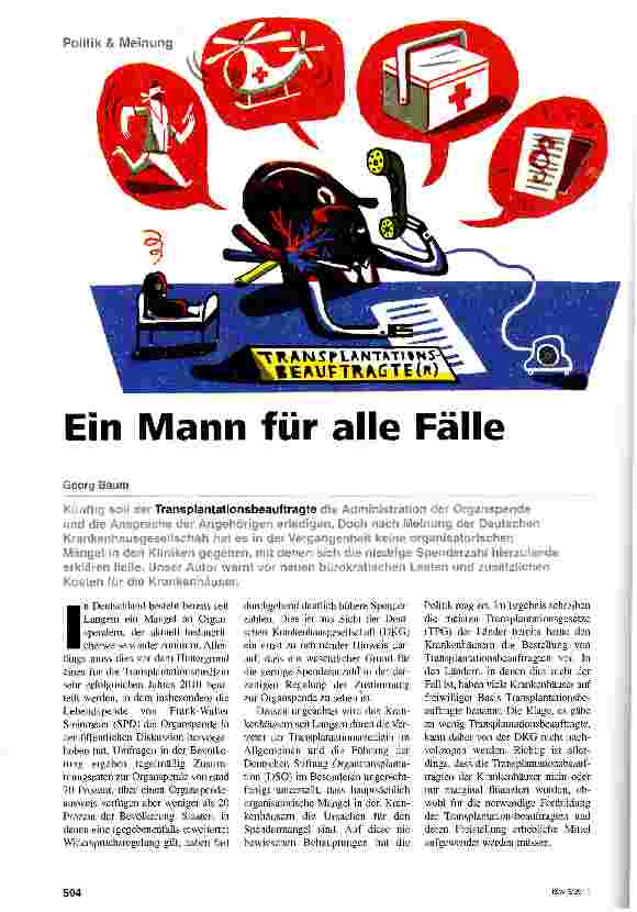 Vorschauseite 1: Ein Mann für alle Fälle