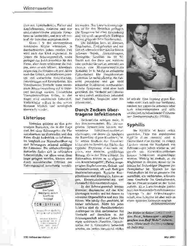 Vorschauseite 5: INFEKTIONENIN DER SCHWANGERSCHAFT UND BEIM NEUGEBORENEN - EINE ÜBERSICHT (TEIL II)