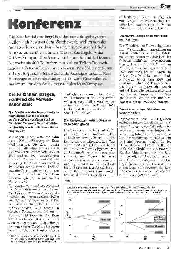 Vorschauseite 2: f&w-Kompass-KonferenzWahlleistungsstrategien-aktuelle Krankenhauspolitik-Perspektiven im Gesundheitsmarkt-Auswertungen der f&w-Kompass_erhebungen