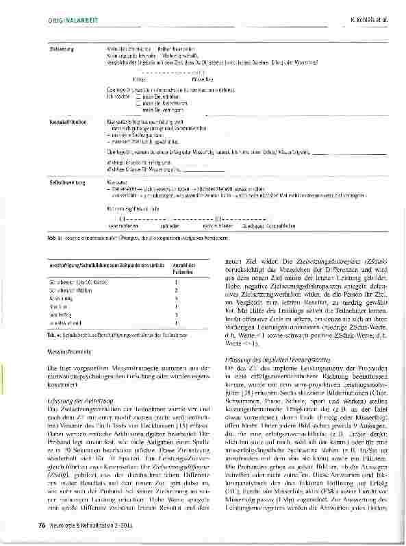 Vorschauseite 6: Zielsetzungstraining im Kontext der kognitiven Rehabilitation adoleszenter SHT-Patienten - Ergebnisse einer Pilotstudie