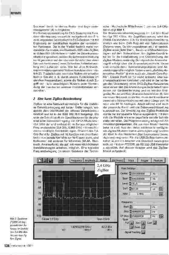 Vorschauseite 2: Experimentalplattform für ein EKG-System mit ZigBee und LabVIEW