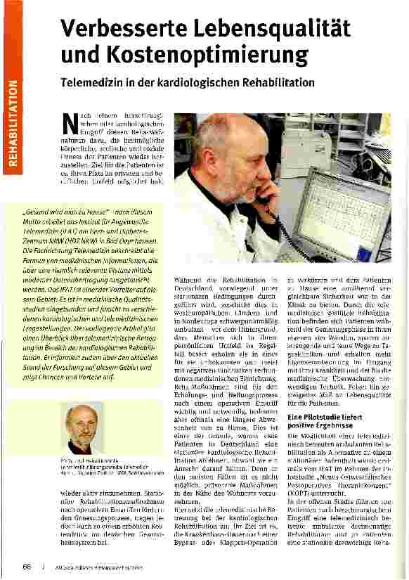 Vorschauseite 1: Verbesserte Lebensqualität und Kostenoptimierung