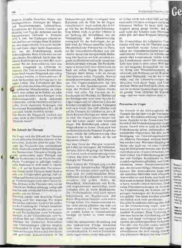 Vorschauseite 4: Zukunftsperspektiven und Tendenzen in der Medizin