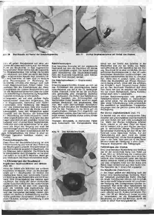 Vorschauseite 2: Kinderchirurgie 6. Folge: II. Spezielle chirurgische Erkrankungen des Kindesalters