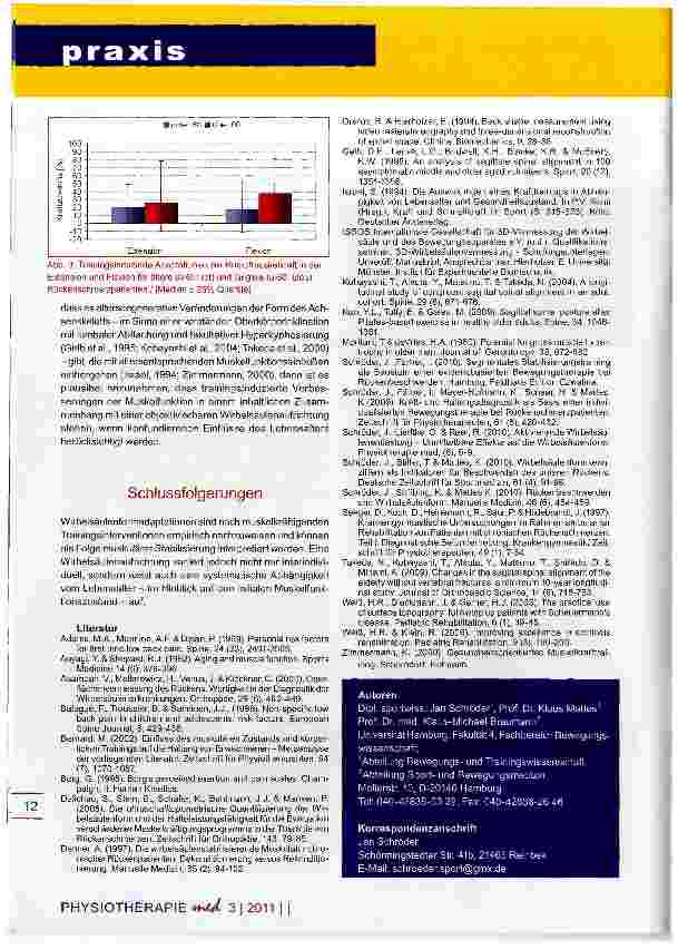 Vorschauseite 4: Muskuläre Stabilisierung und Wirbelsäulenaufrichtung