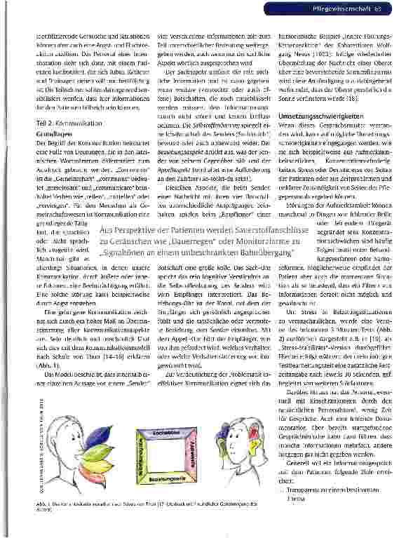 Vorschauseite 4: KONZEPTION EINES SCHULUNCSPROCRAMMS FÜR INTENSIVPFLEGEKRAFTEKommunikation mit Intensivpatienten -(k)ein Problem!?