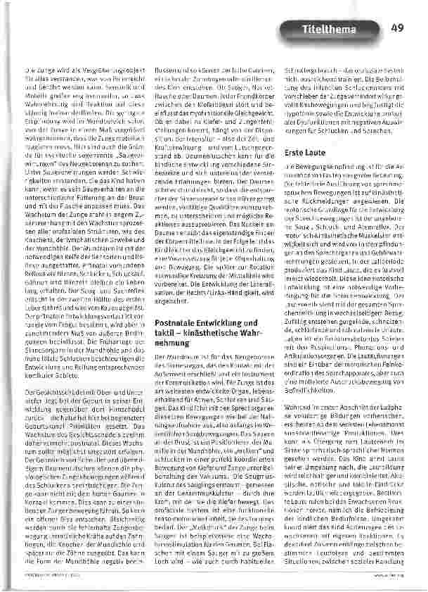 Vorschauseite 2: Sprachentwicklung und frühkindliche Ernährung