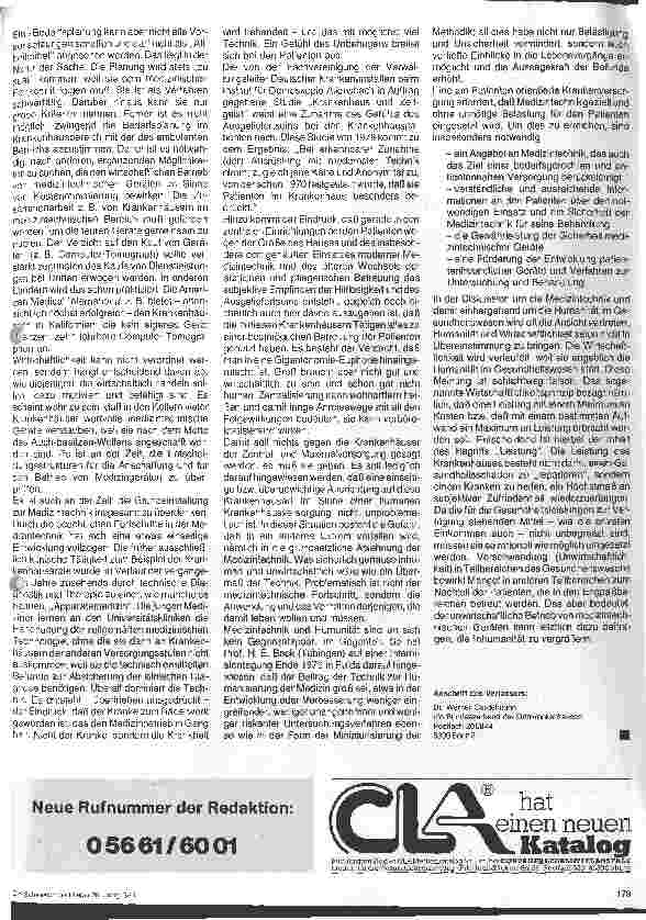 Vorschauseite 2: Wirtschaftlicher Betrieb medizintechnischer Geräte - aus Sicht der Krankenkassen