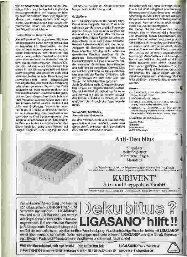 Vorschauseite 4: Glücklose Schwangerschaften - Umgang mit betroffenen Eltern 2. Folge: Trauerarbeit