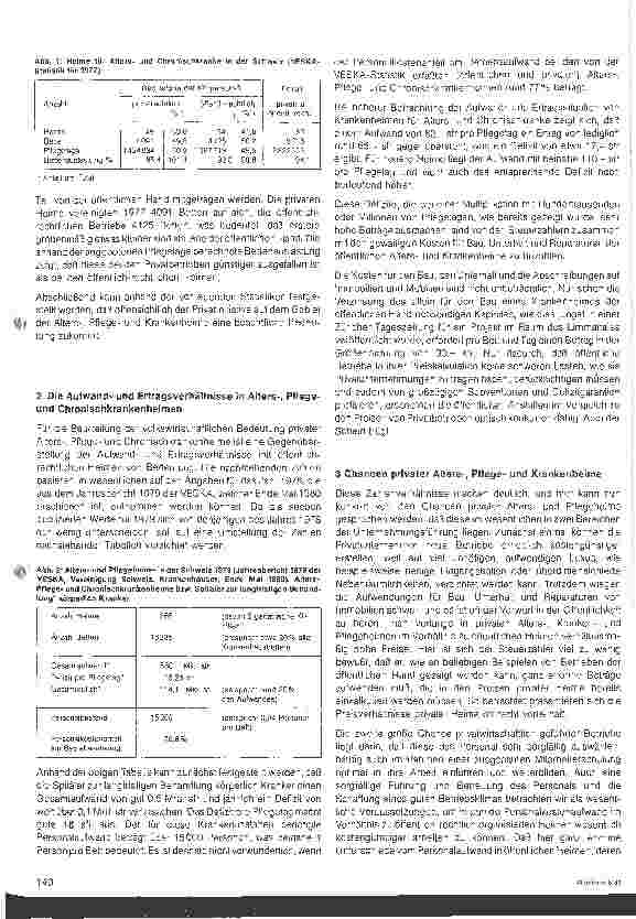 Vorschauseite 2: Chancen und volkswirtschaftliche Bedeutung privater Alters-, Pflege-, Krankenheime