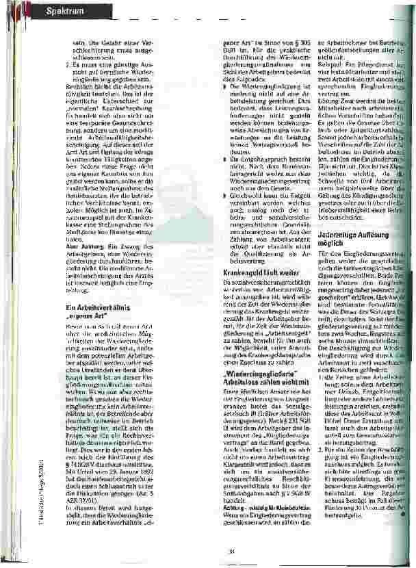 Vorschauseite 2: Step by step zurück ins Erwerbsleben