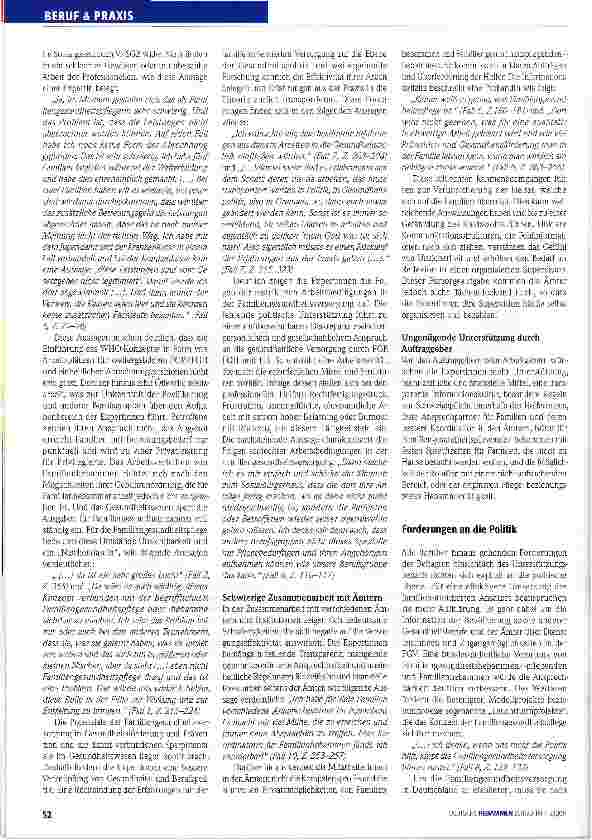 Vorschauseite 3: Familiengesundheitsversorgung Mehr Unterstützung!