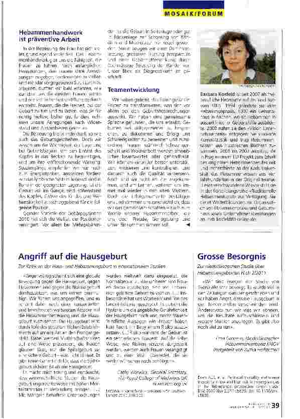 Vorschauseite 4: Auf Spurensuche der traditionellen Hebammenarbeit