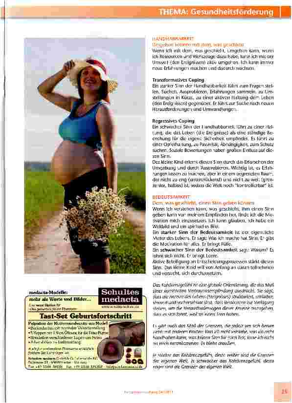 Vorschauseite 3: SALUTOGENESE oder die Wurzeln der Gesundheit