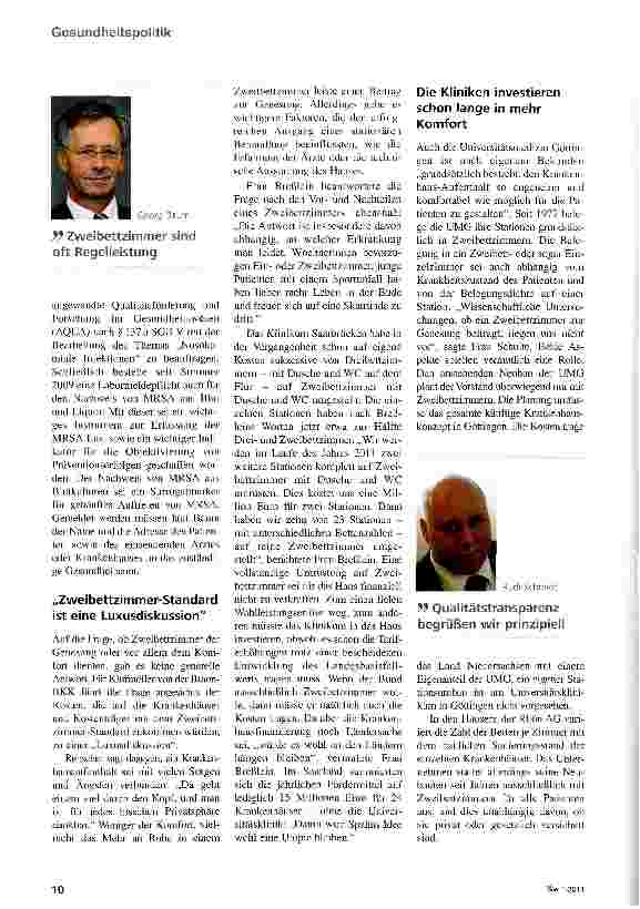 Vorschauseite 3: Transparenz ja, Populismus nein