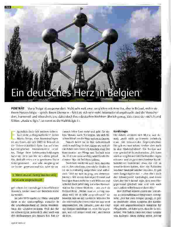 Vorschauseite 1: Ein deutsches Herz in Belgien