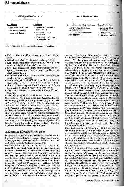 Vorschauseite 2: Pflegerische Aspekte bei der künstlichen Harnableitung
