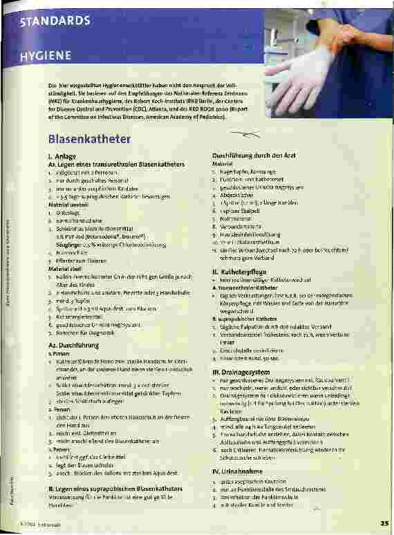 Vorschauseite 1: Hygienestandard: Blasenkatheter