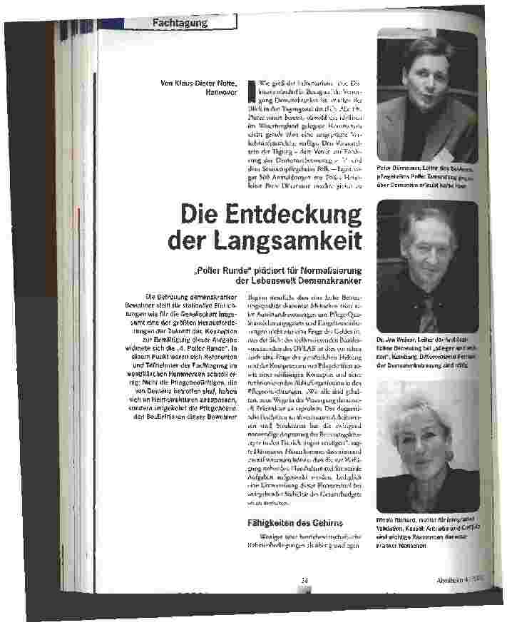 Vorschauseite 1: Die Entdeckung der Langsamkeit