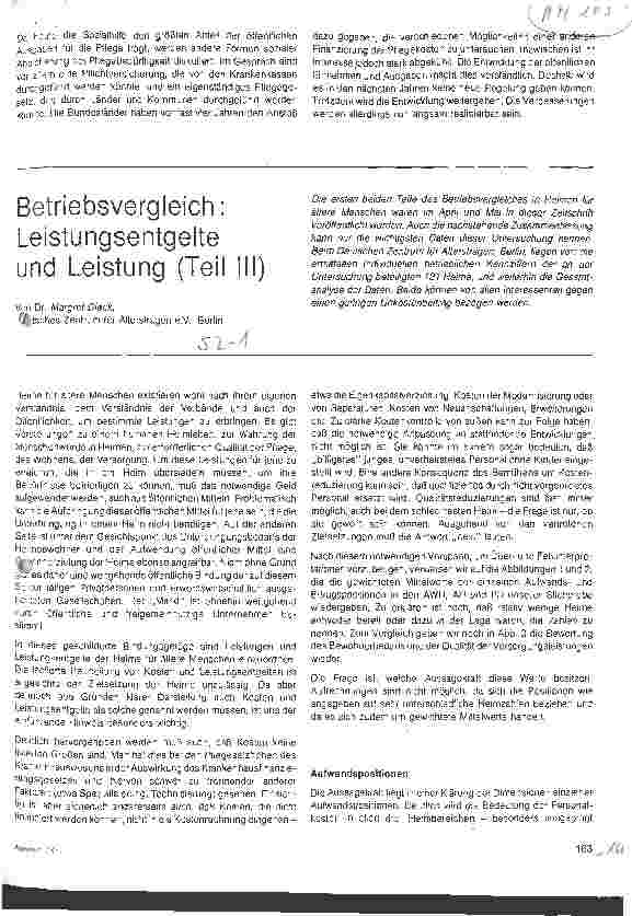Vorschauseite 3: Entwicklungstendenzen im Pflegebereich