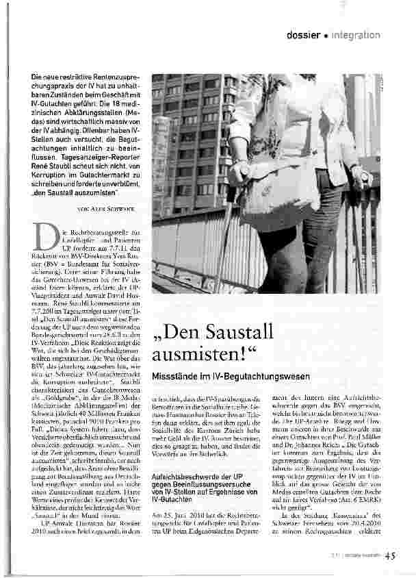 Vorschauseite 1: „Den Saustall ausmisten!