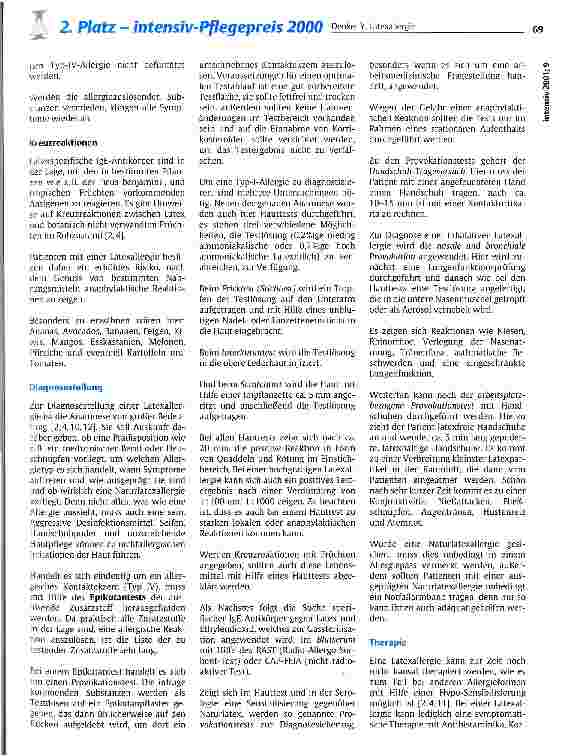 Vorschauseite 6: Latexallergie