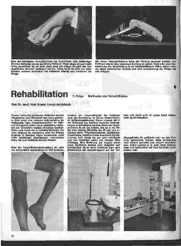 Vorschauseite 1: Rehabilitation 3. Folge: Methoden der Rehabilitation
