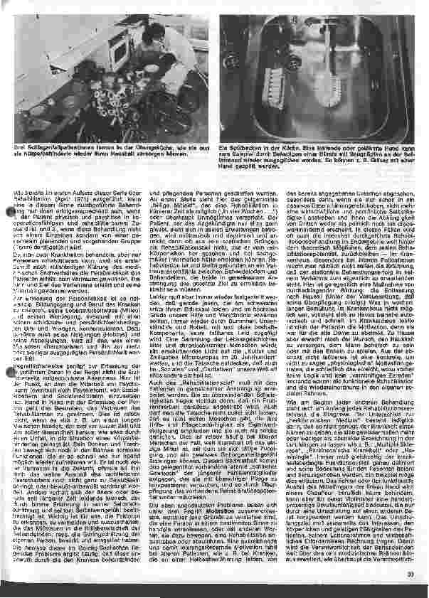 Vorschauseite 2: Rehabilitation 3. Folge: Methoden der Rehabilitation