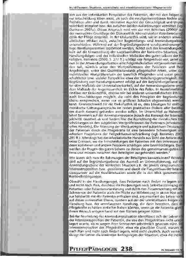 Vorschauseite 4: Situations-, wissenschaftsund interaktionsorientierter Pflegeunterricht