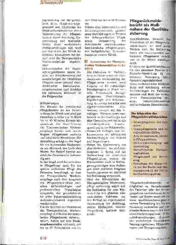 Vorschauseite 5: Pflegekonzept zur Anbahnung der häuslichen Wiedereingliederung