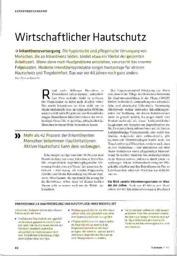 Vorschauseite 1: Wirtschaftlicher Hautschutz