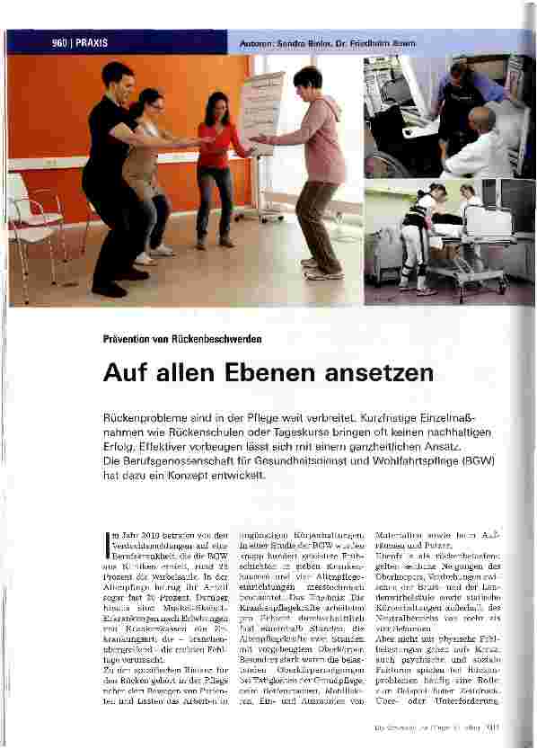 Vorschauseite 1: Auf allen Ebenen ansetzen