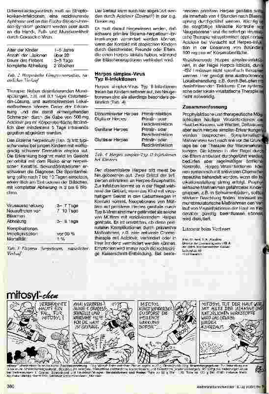Vorschauseite 3: Viruserkrankungen der Haut im Kindesalter