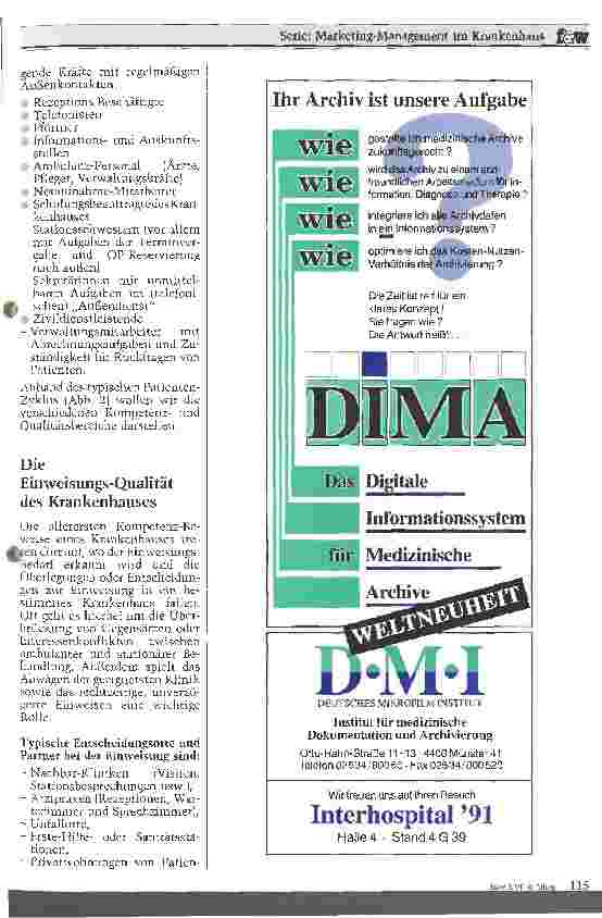 Vorschauseite 4: Neue Dienstleistungsqualitäten im Krankenhaus mit Marketing