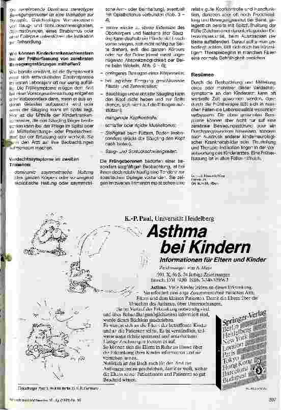 Vorschauseite 3: Früherfassung von Zerebralparesen